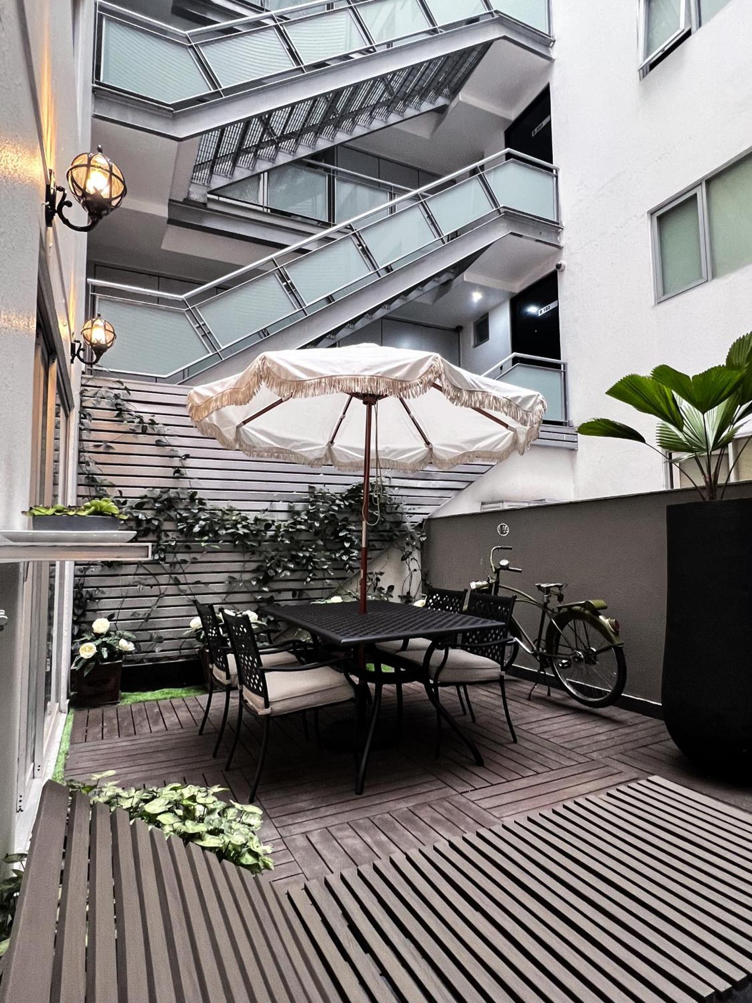 Central Park Condesa Mexiko-Stadt Exterior foto